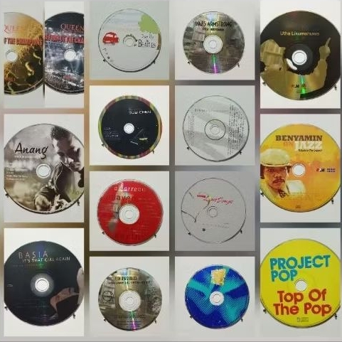 CD Musik Barat Indonesia Original Tanpa Cover dan Casing