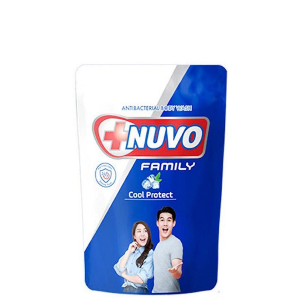 nuvo family sabun mandi cair cool protect 400ml