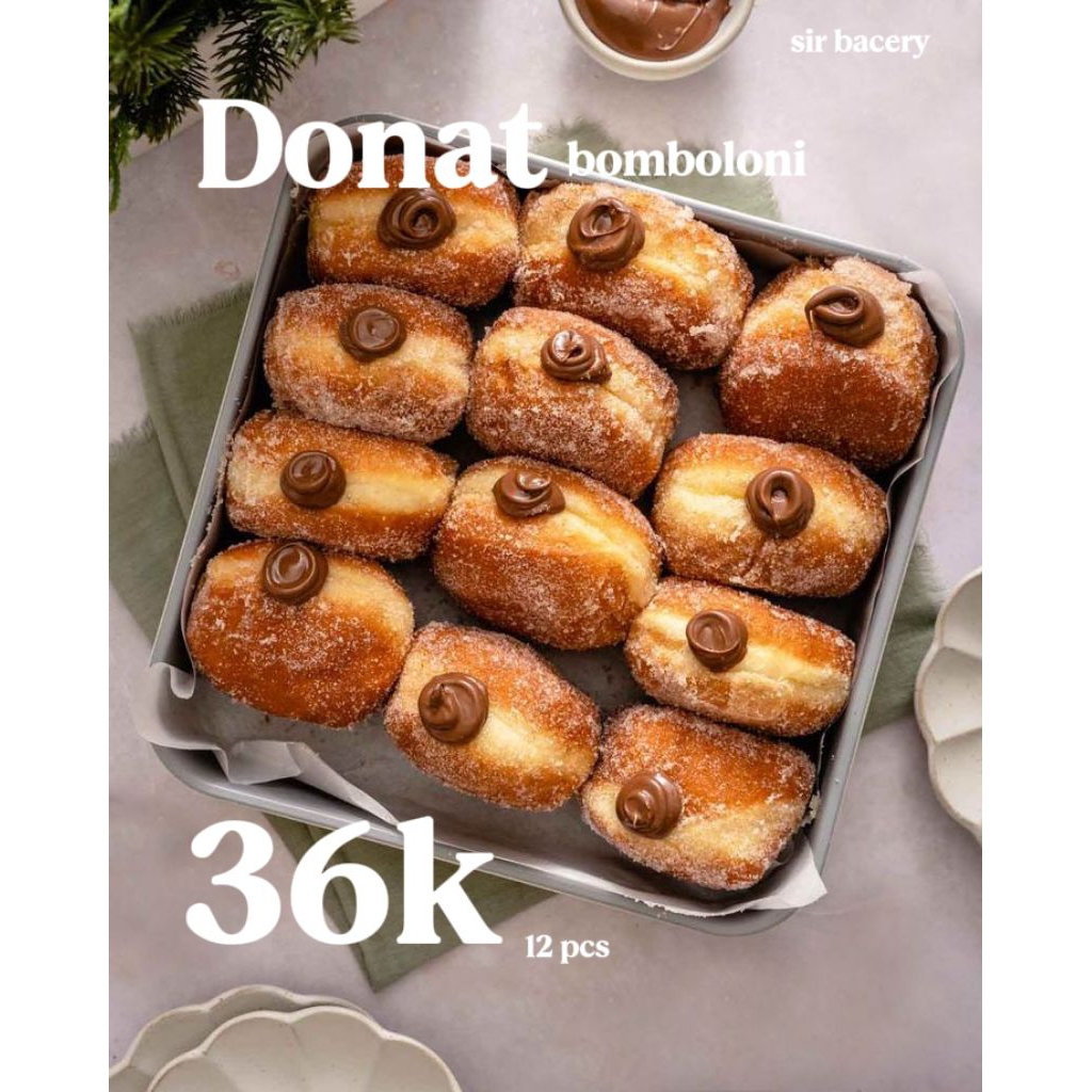 Kita Bomboloni - Frozen Premium Isi 12 Pcs (7 Rasa Lumer)
