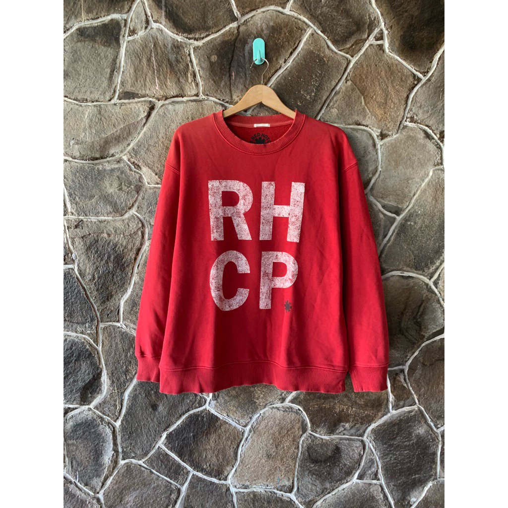 Crewneck Uniqlo RHCP Red Hot Chili Peppers