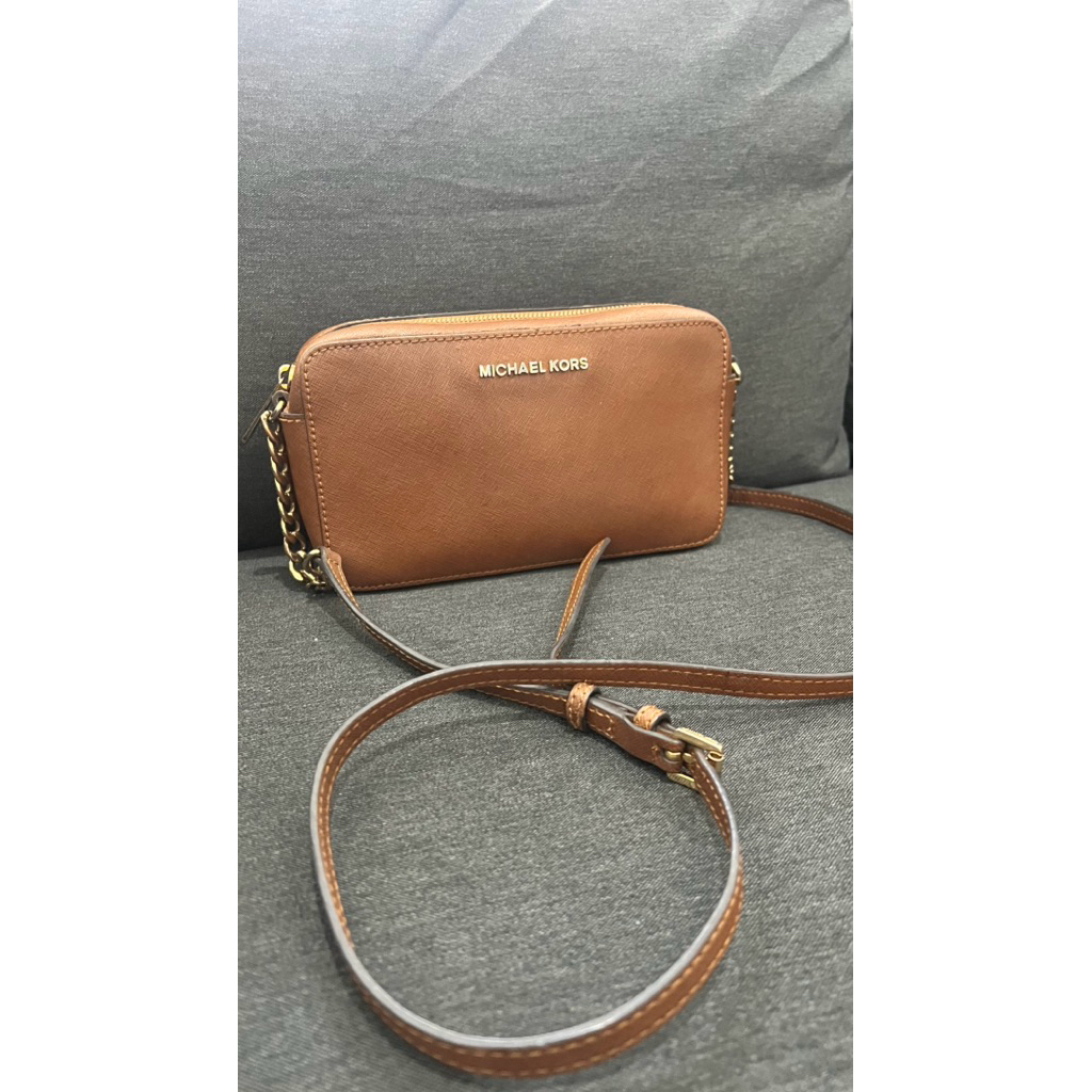 TAS MK jet set cokelat