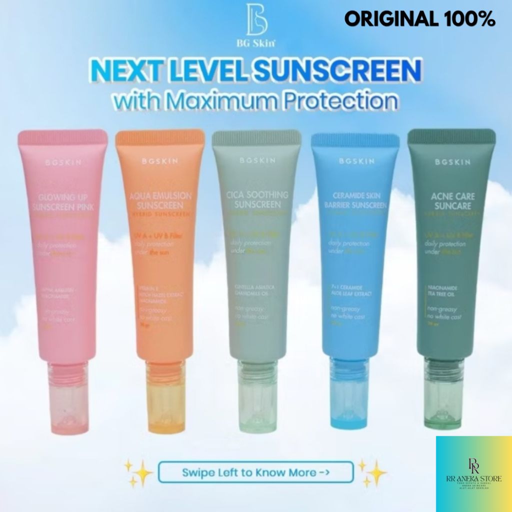 BG SKIN Sunscreen Series / Sunscreen BG SKIN / Produk BG Skin / BG SKIN Original
