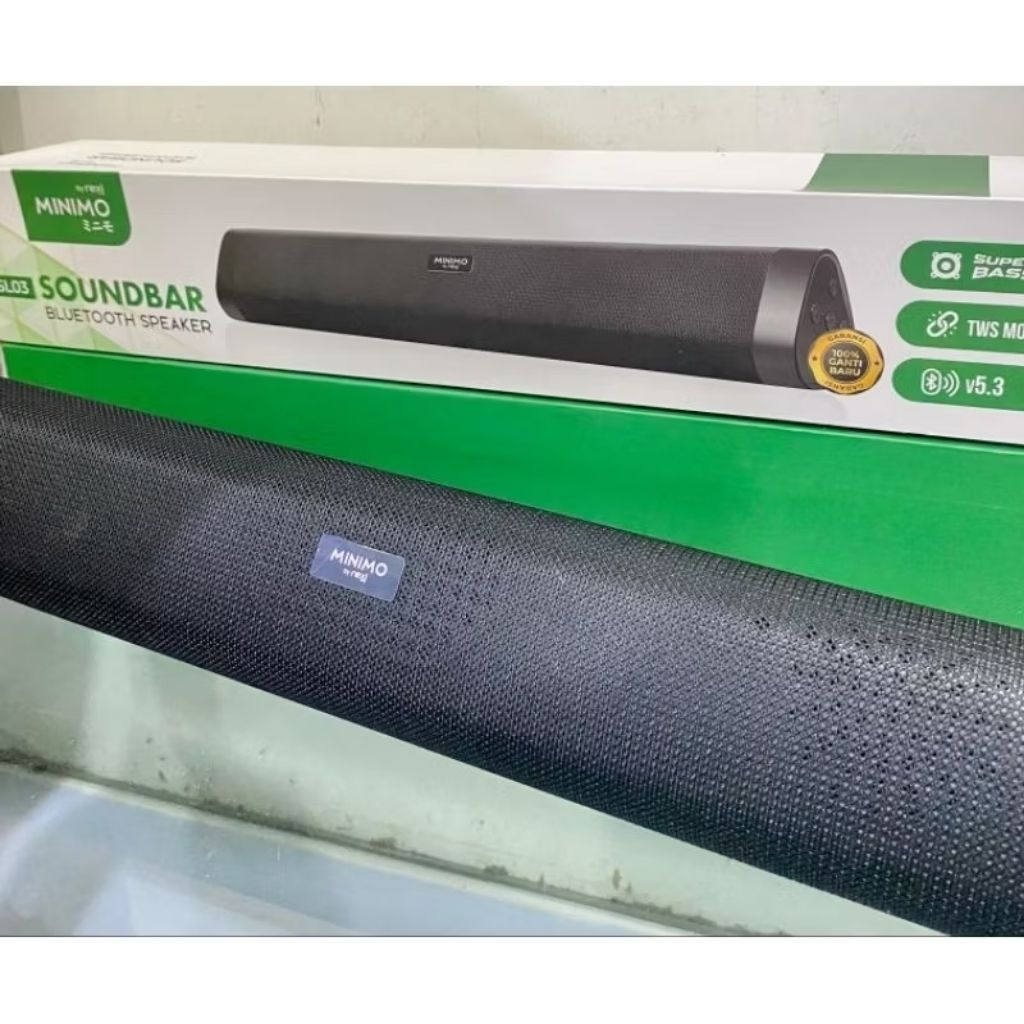 MINIMO SL03 SOUNDBAR Bluetooth Speaker Tws Mode 5.3