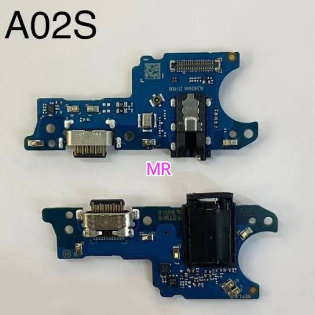 PCB cas Samsung a02s / konektor cas Samsung a02s ( full ic dan resistor)
