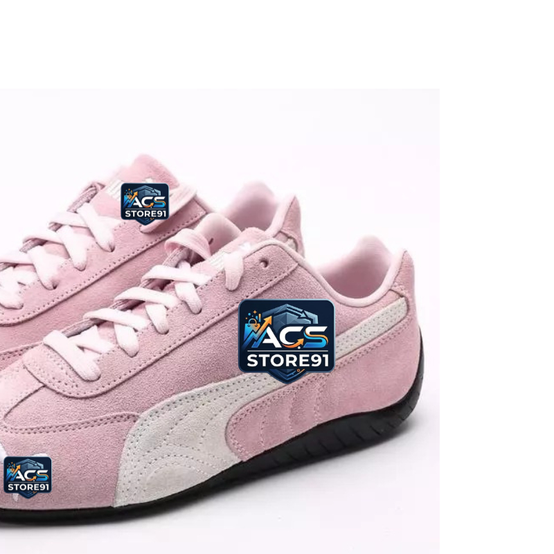 cod Puma Speedcat OG Pink White Suede Original Authentic sepatu wanita sneakers