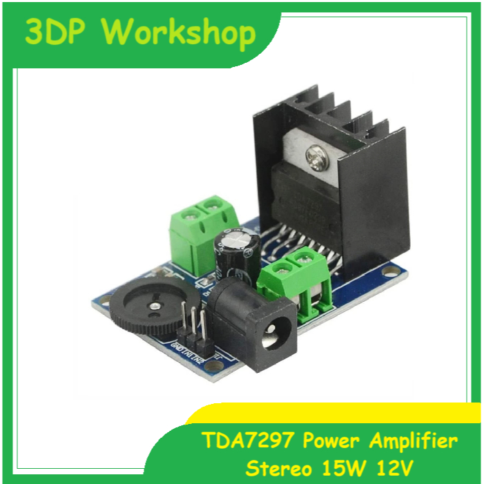 TDA7297 Power Amplifier Module Stereo 15W 12A