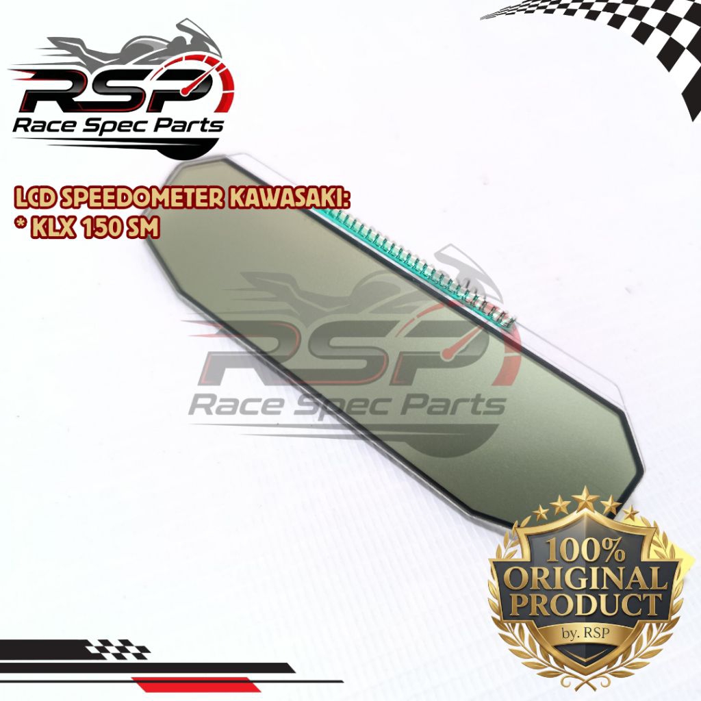 Layar Lcd speedometer kawasaki new KLX 150 sm original