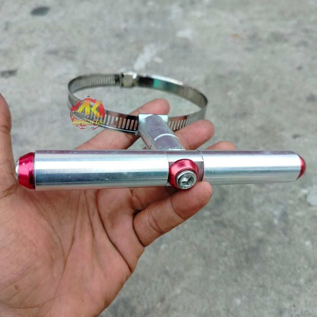 Breket Bracket Radiator GSX Untuk Univesal Motor Matic Cnc Bahan dural