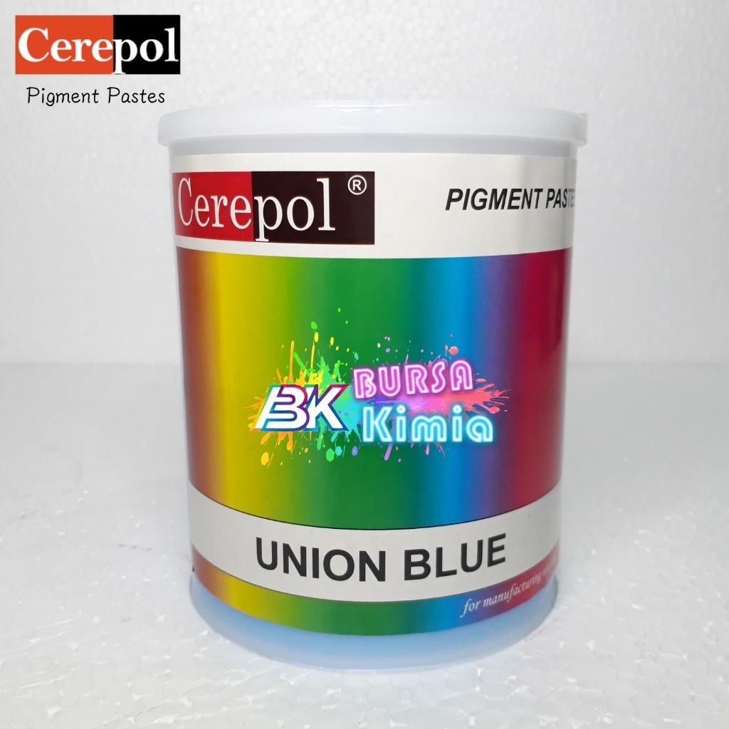 Union Blue Pigment Pasta Cair/Pewarna Resin/Fiberglass