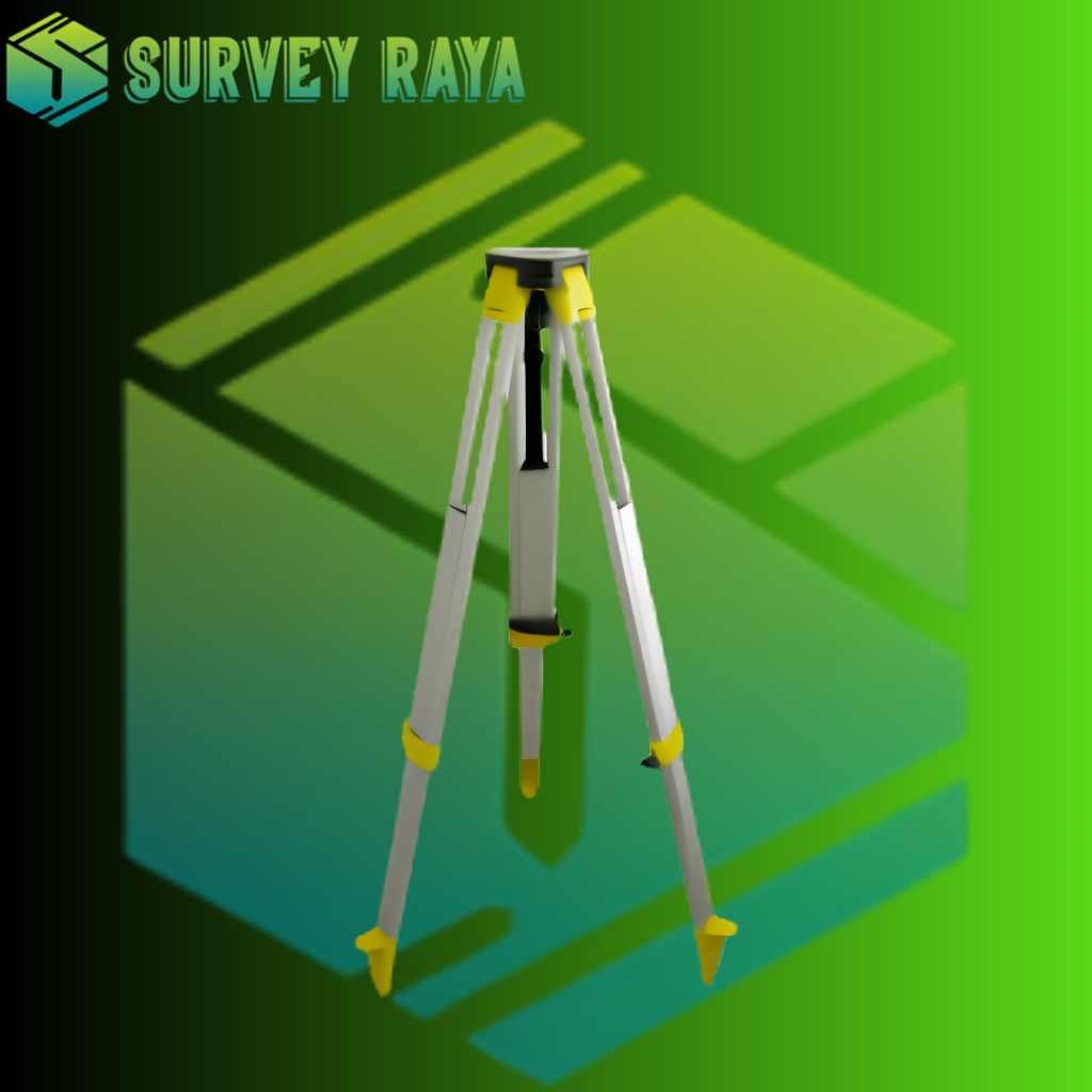 Tripod Alumunium Statif Total Station Theodolite Waterpass Geodetik