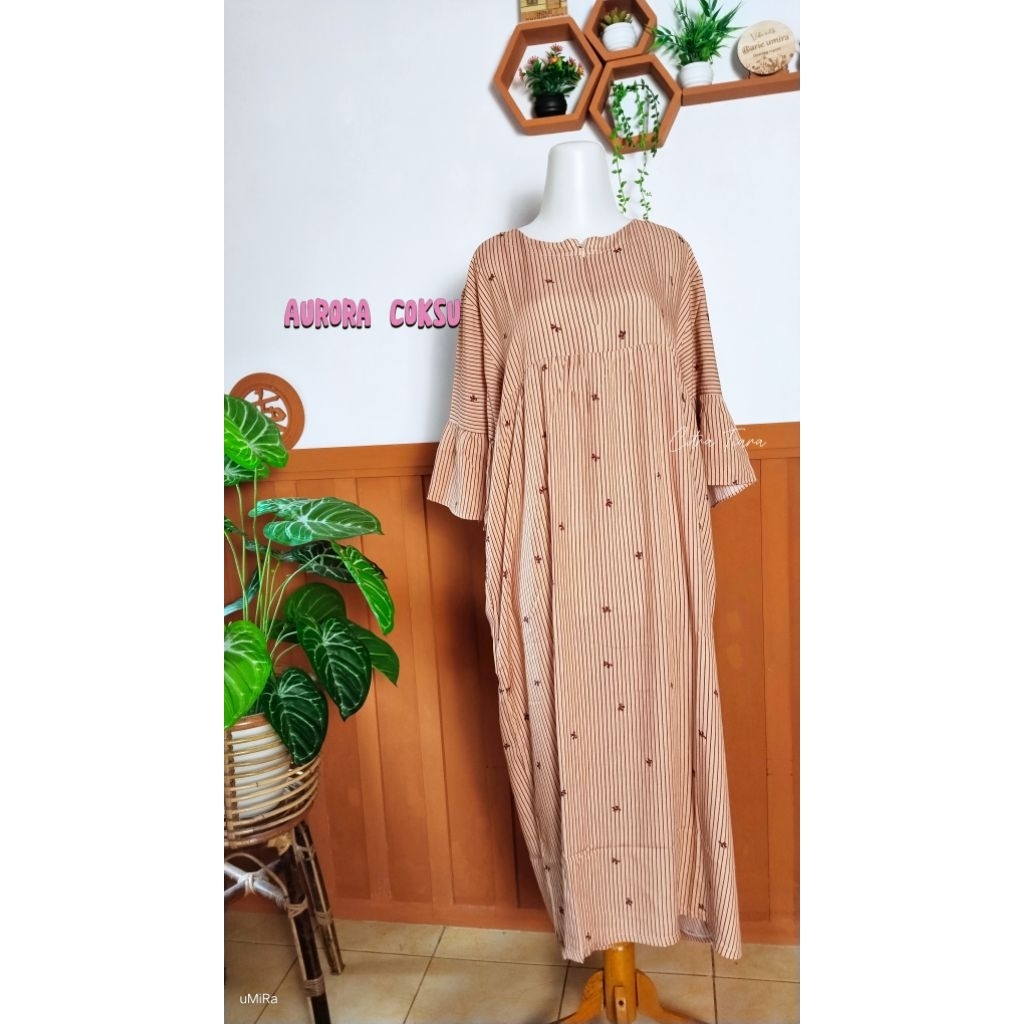 midi daster aurora ld 120 bahan rayon premium