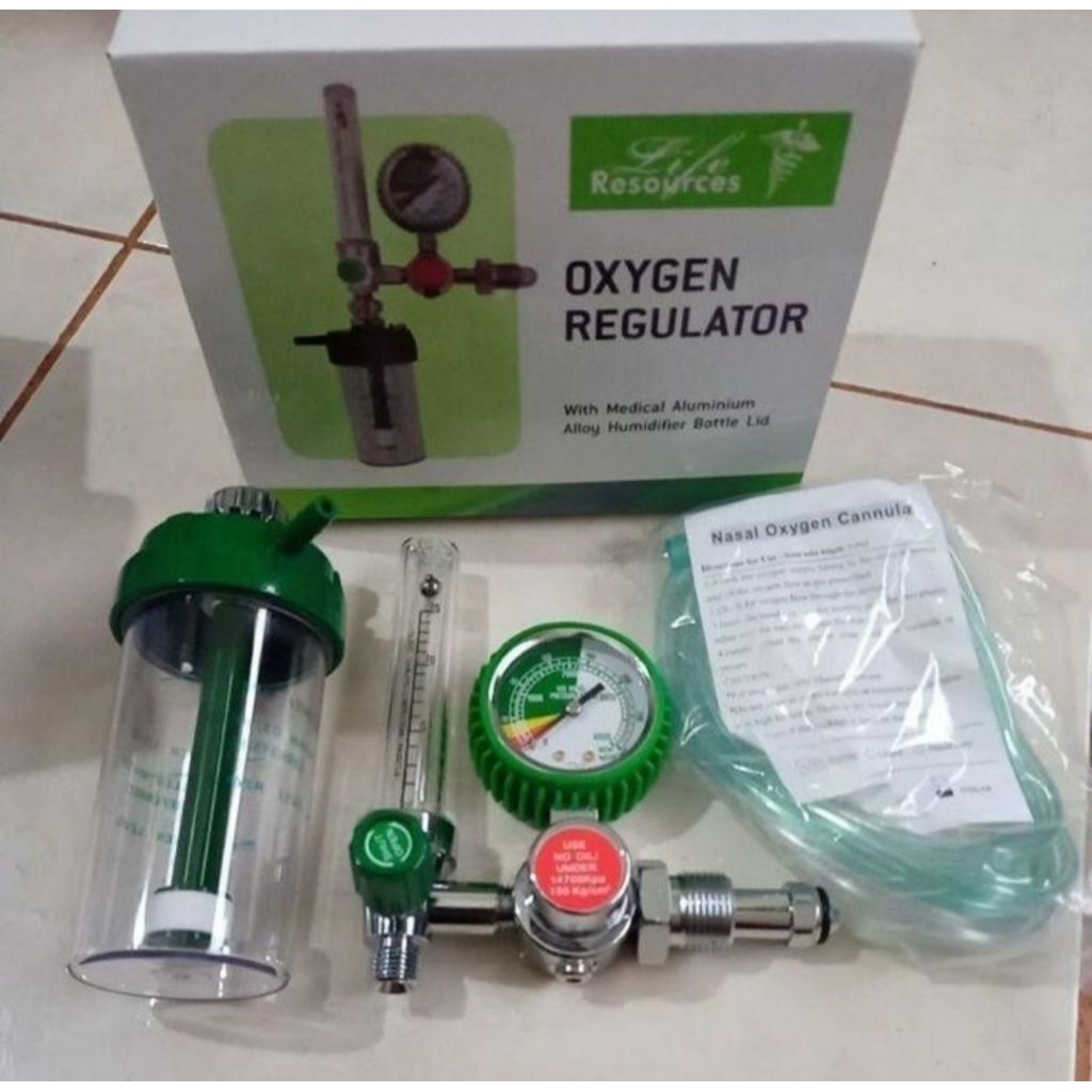 Regulator kesehatan tabung oksigen
