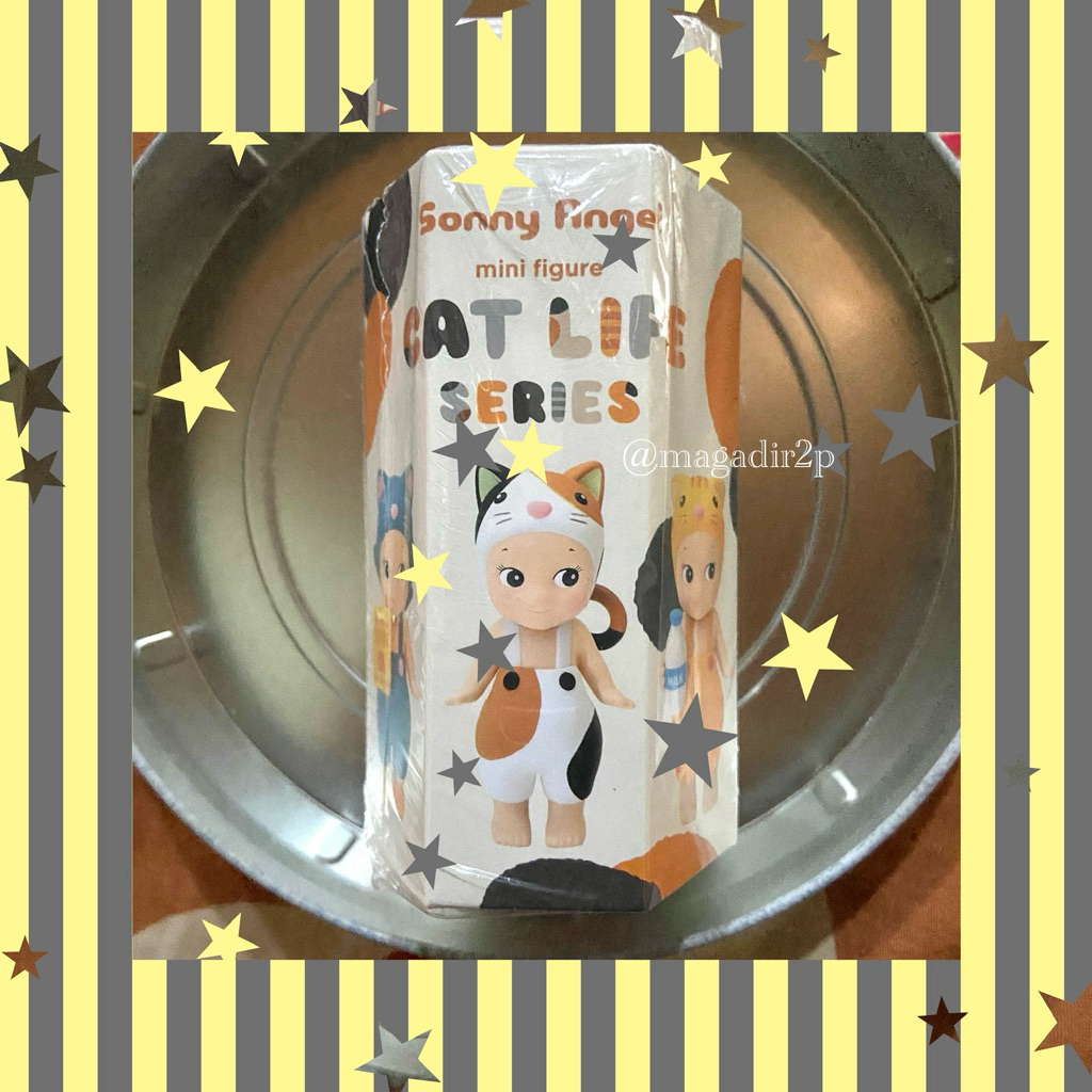 sonny angel cat life series - red tabby SEALED