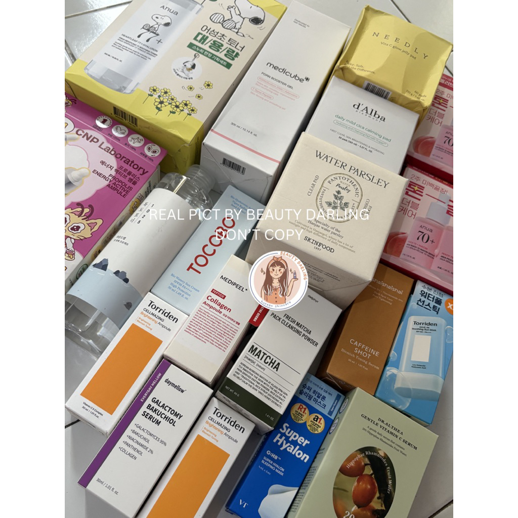 CLEARANCE SALE KATEGORI SKINCARE KOREA | SERUM TONER PADS SUNSCREEN CLEANSER