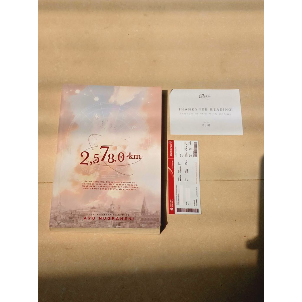 [PRELOVED] ORIGINAL BUKU NOVEL 2,578.0 KM / 2578 KM -Ayu Nugraheni