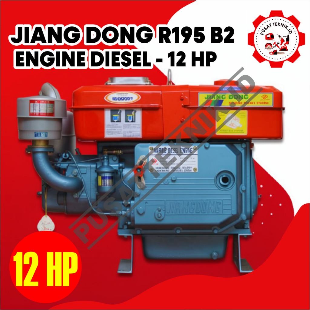 MESIN DIESEL JIANG DONG R 175A / R 180 / R 180NL / R 185NL / R 195 B2 PENGGERAK SOLAR JIANGDONG DISE