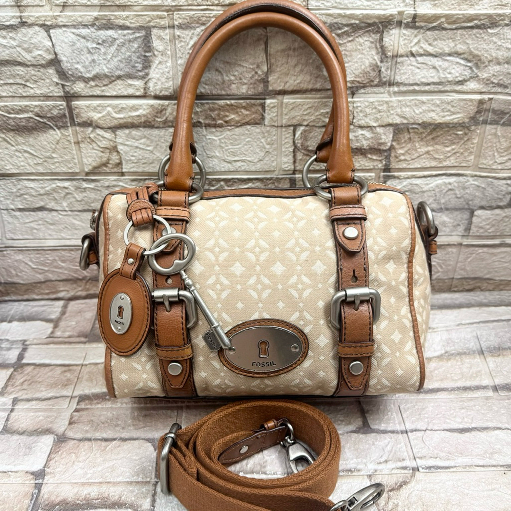 575# NET-Preloved Fossil Maddox Speedy Small Pecan
