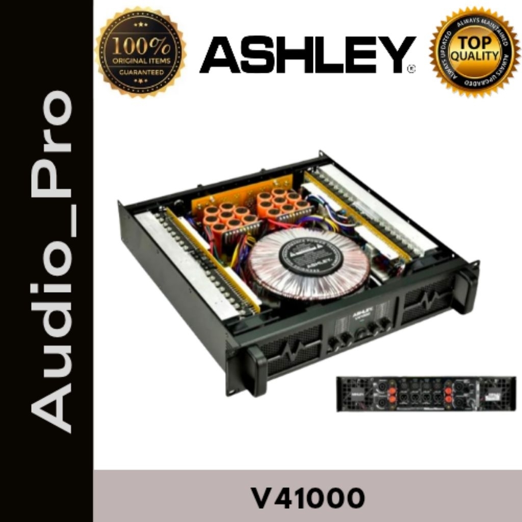 Power Ashley V 41000 Original Amplifier V41000 ASHLEY V41000