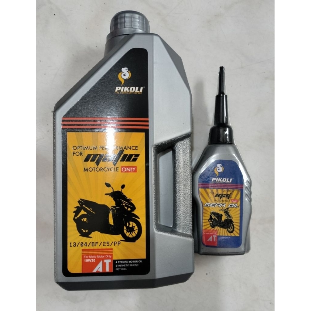 Oli Pikoli Matic Sae 10w/30 Mesin+gardan