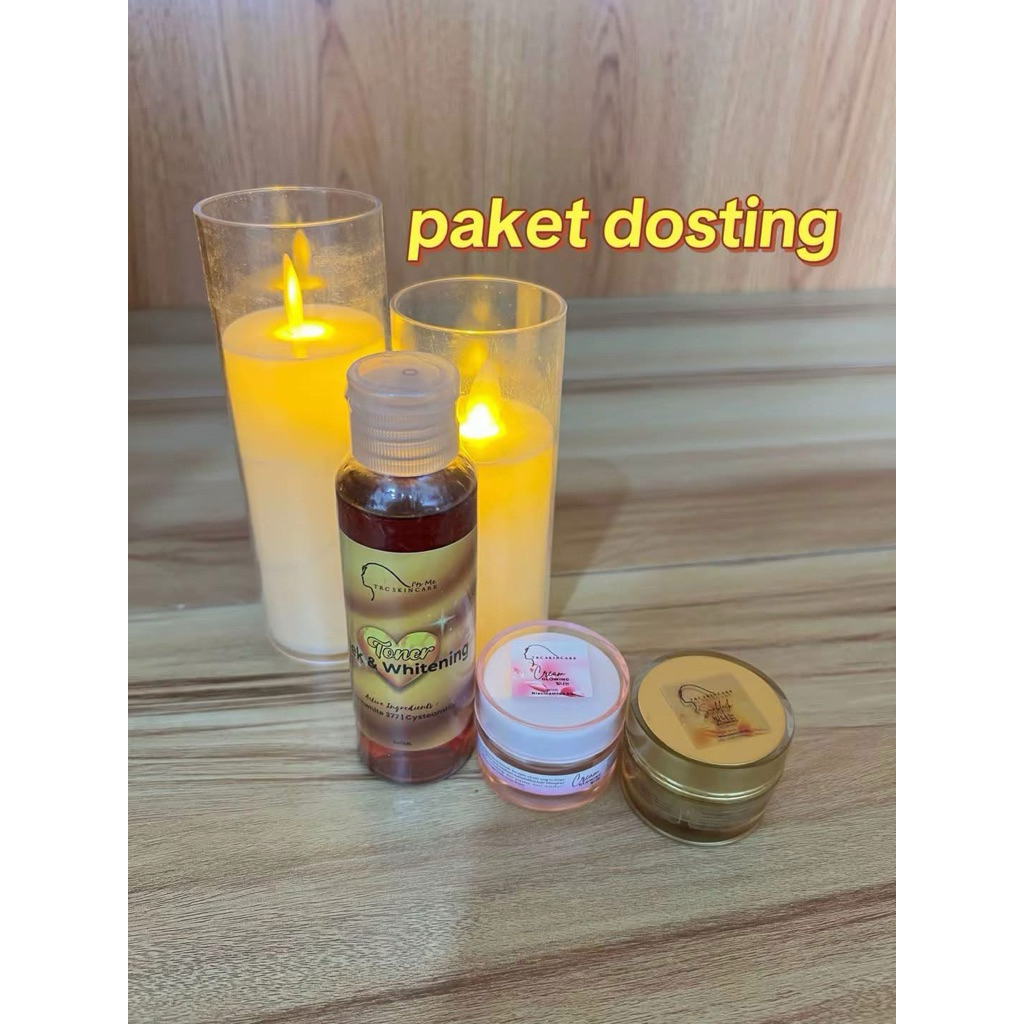 PAKET DOSTING BPOM TRC TRC SEPAKET ORIGINAL TRC SKINCARE