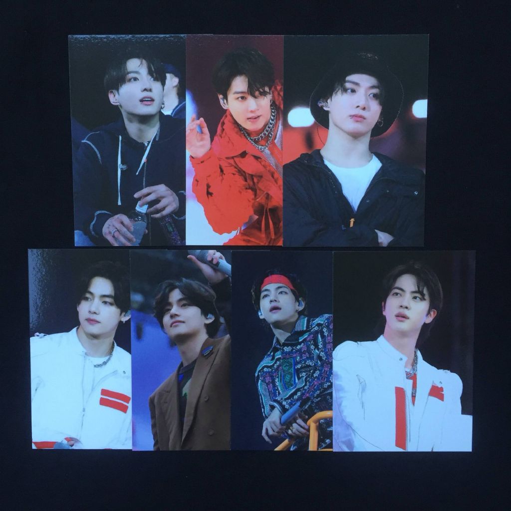 MINI PHOTOCARD MPC PTD HYBE BTS JUNGKOOK TAEHYUNG V JIN