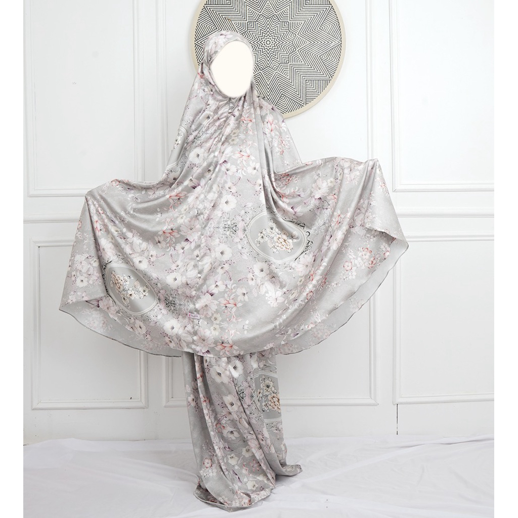 MUKENA FLORAL POUCH LUCU BY VULANA