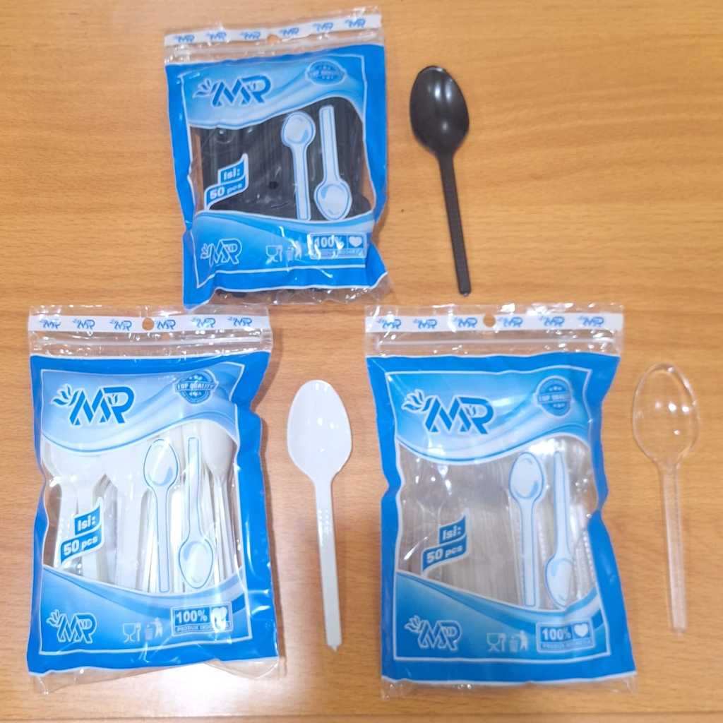 [50 PCS] Sendok STG / Sendok Teh MJP / Sendok STG Warna