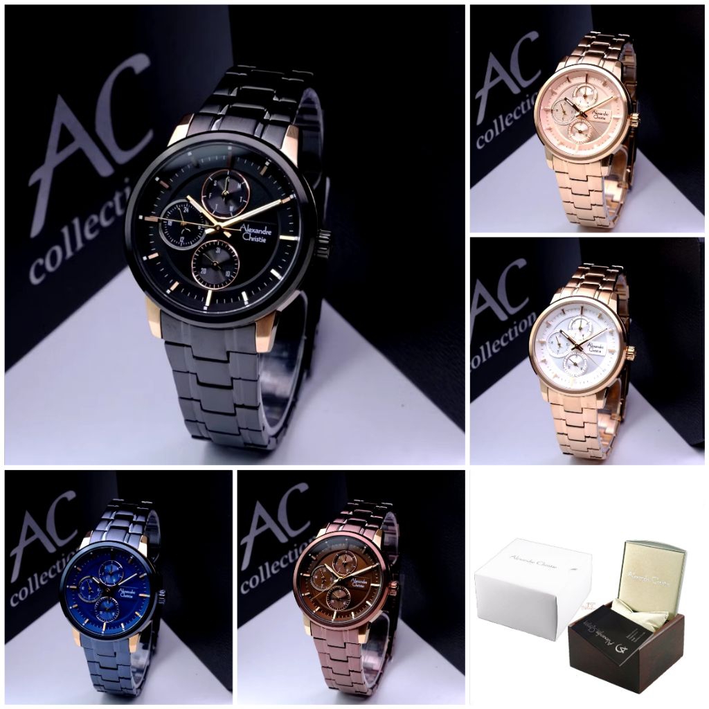 AC6323 Jam Tangan Wanita Alexandre Christie AC 6323 Original