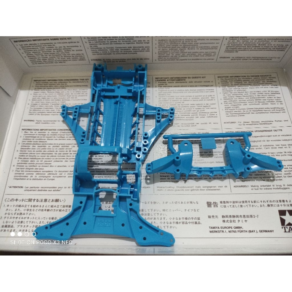 Chassis FMA Light Blue Copperfang + Akar