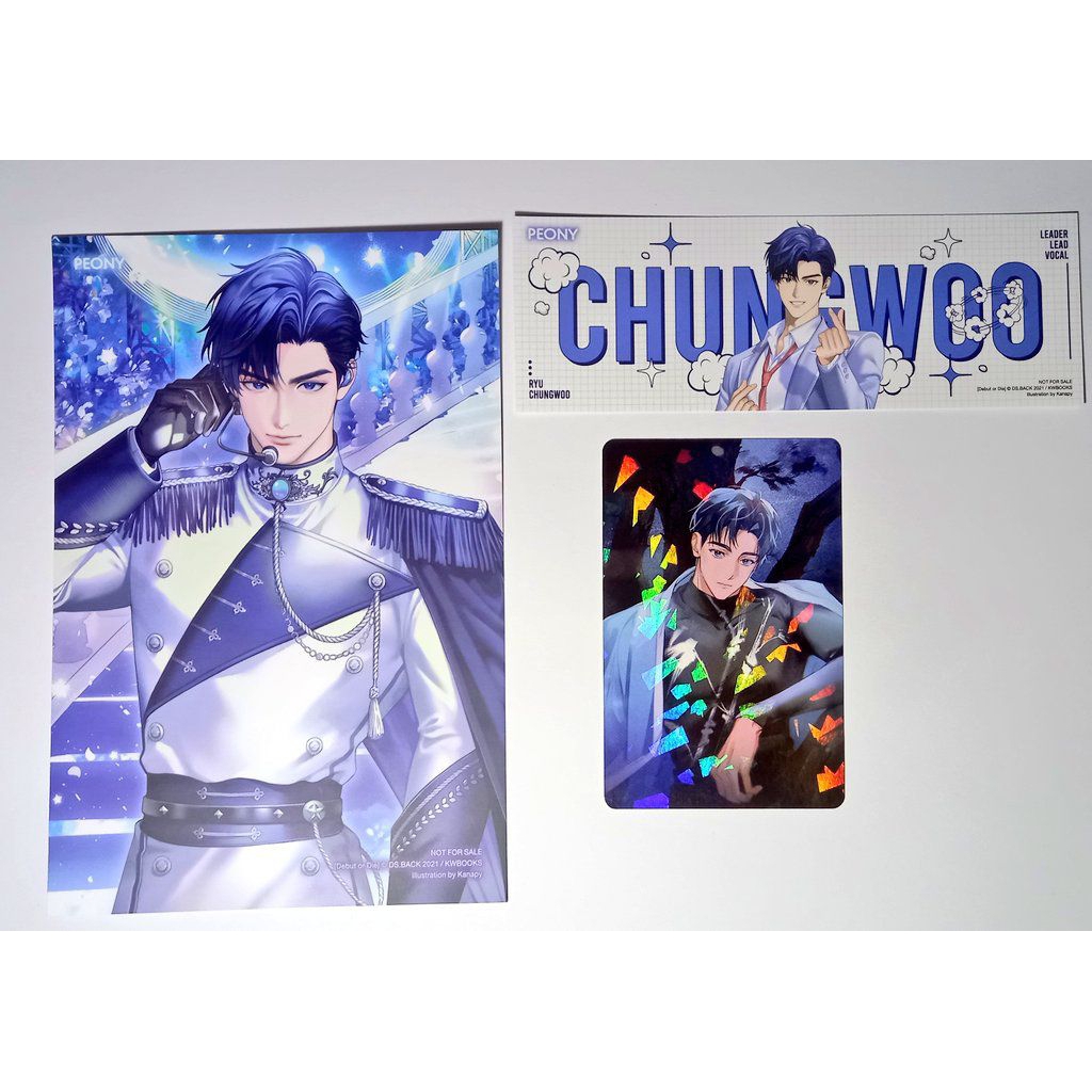 Photocard/PC Official Debut or Die/DMJ Novel Vol 1 Ryu Chungwoo TeSTAR