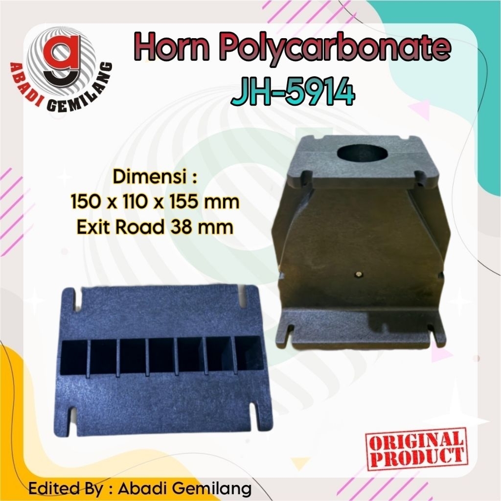 Horn Array Polycarbonate 150x110 mm JH-5914/Horn Array JH5914