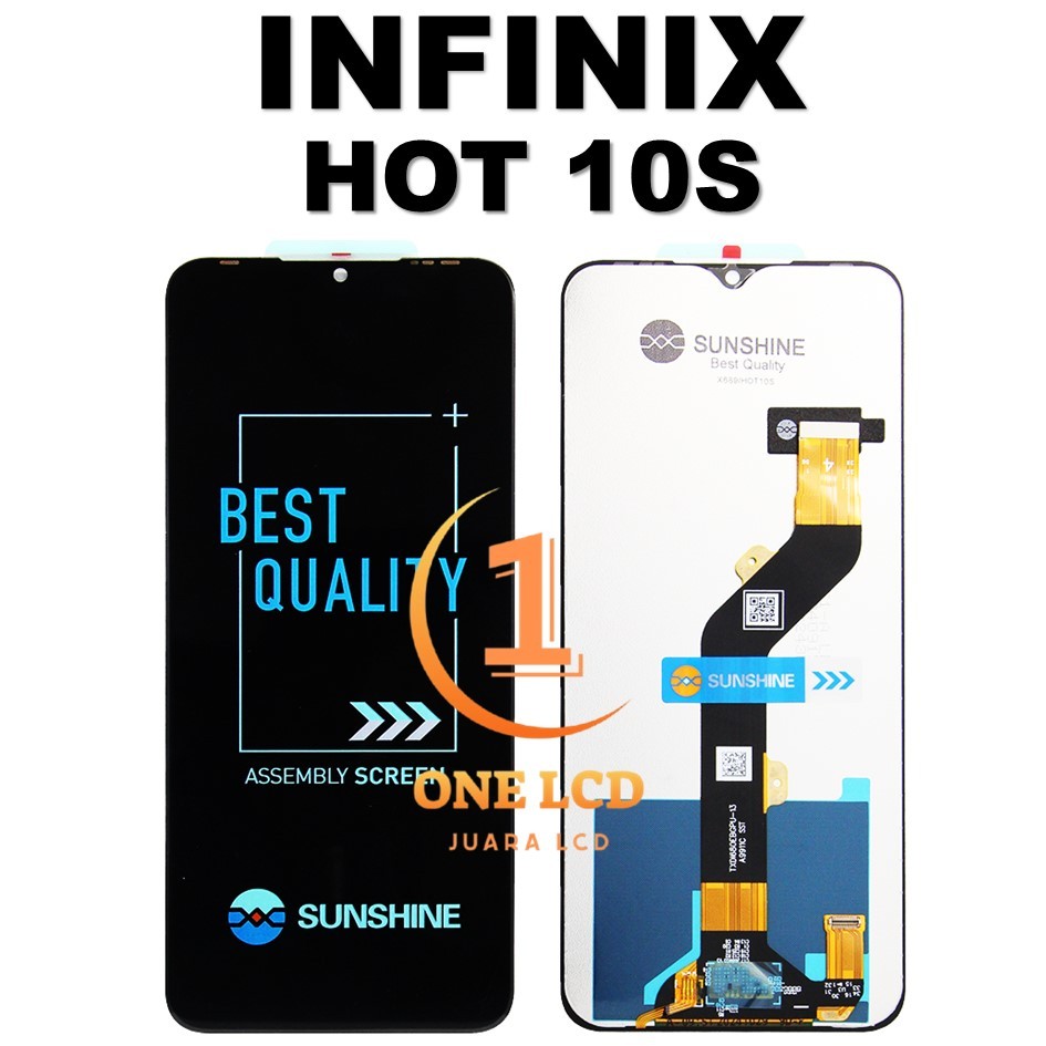 LCD TOUCHSCREEN INFINIX HOT 10S COMPLETE ORIGINAL