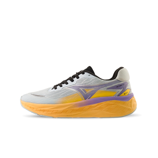 Ardiles Metora 3.0 Sepatu Lari - Blue Plein Orange - White Teal - Off White Gold
