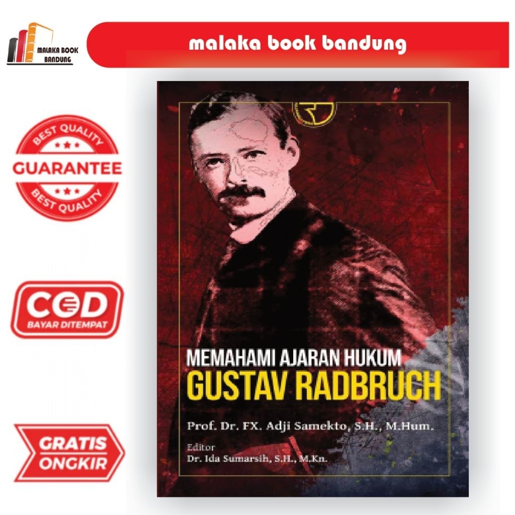 Buku Memahami Ajaran Hukum Gustav Radbruch – Prof. Dr. FX. Adji Samekto, S.H., M.Hum.
