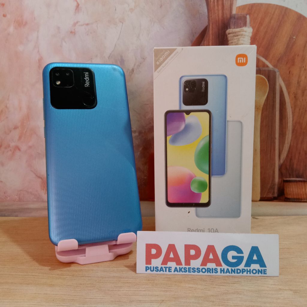 REDMI 10A RAM 3/32 FULLSET ORIGINAL HP SECOND