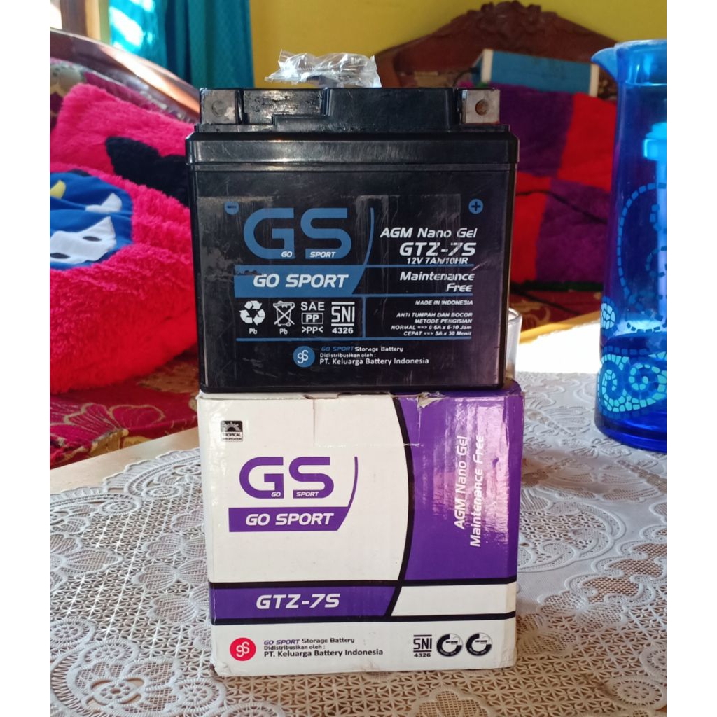 Aki Kering GS ORI KODE GTZ-7S