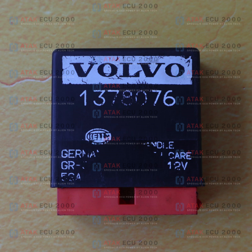 Relay Hitam Volvo 850, 960, S90, V90, S70, V70, XC70, C70 Kaki 14 Hella 1378076 12V