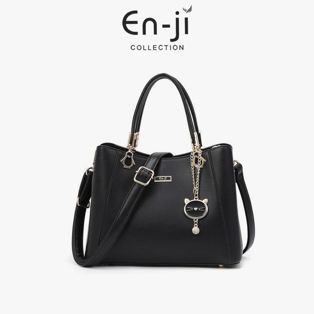 En-ji Hyoju Handbag - Black