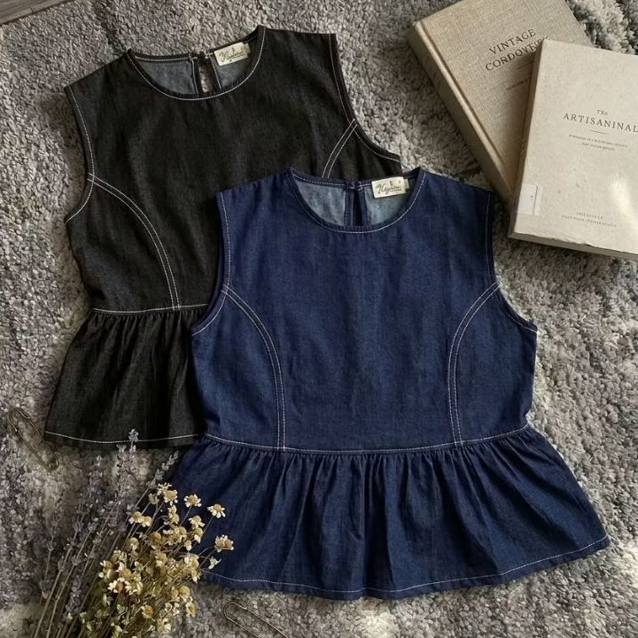 VEST SOFT JEANS/ROMPI WANITA SOFT JEANS