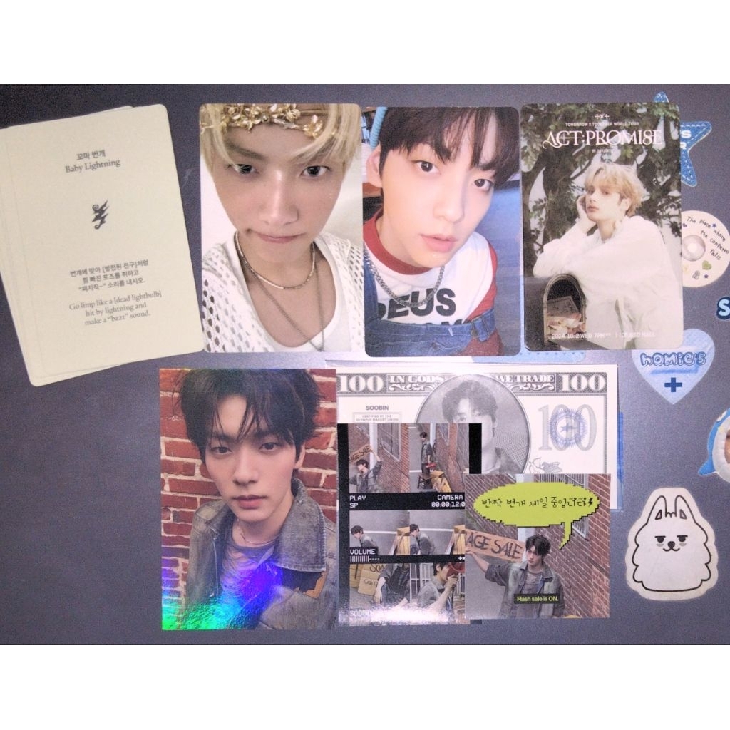 photocard official soobin txt