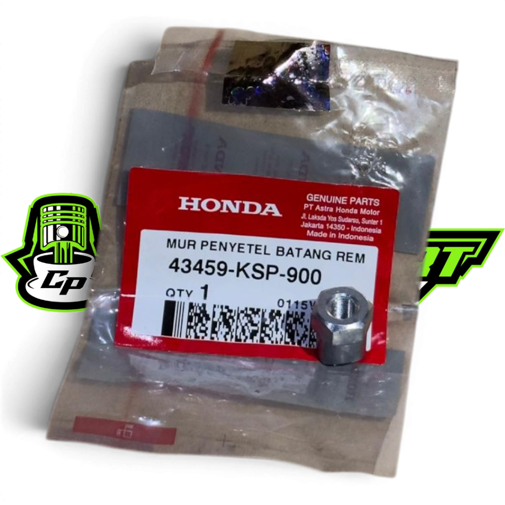 Baut Setelan Rem Belakang Tromol Verza CB150 Verza Mega Pro Mono - Nut Brake Rod Adjusting Honda 434