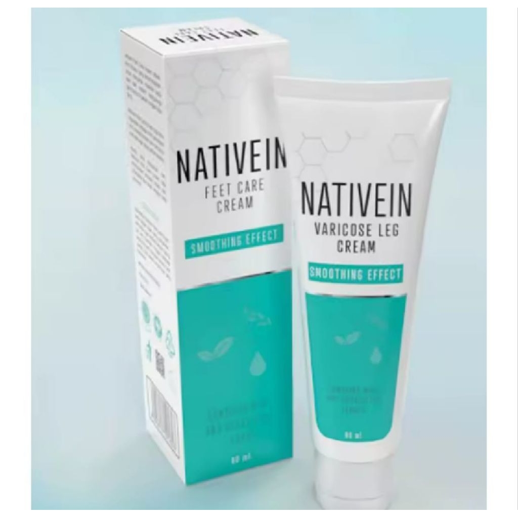 NEW Obat Nativein Asli Original Feet Care Cream Smoothing Effect Penghilang Varises Varikose Varisse