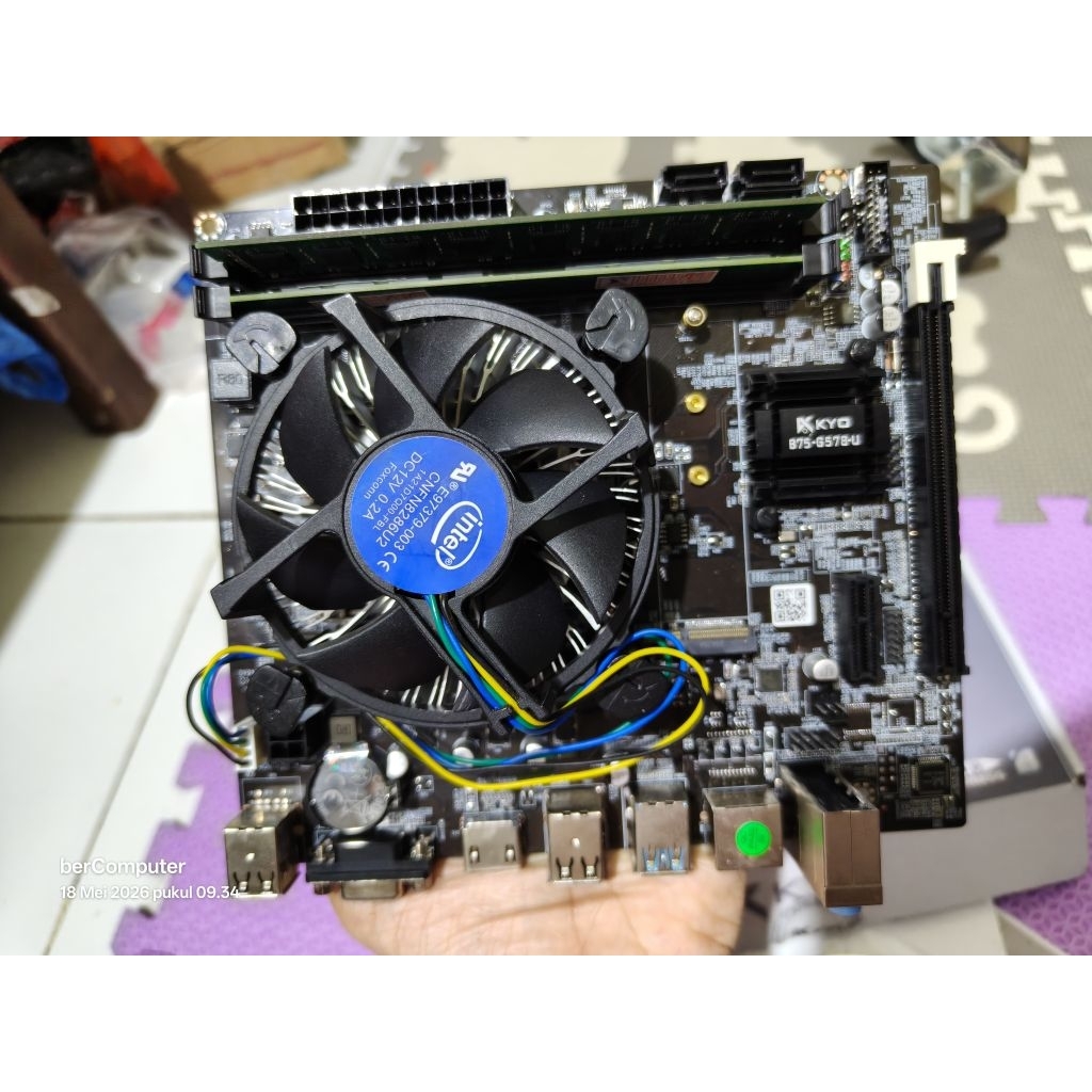paket i5 2400 mobo b75m ram 12gb ddr3