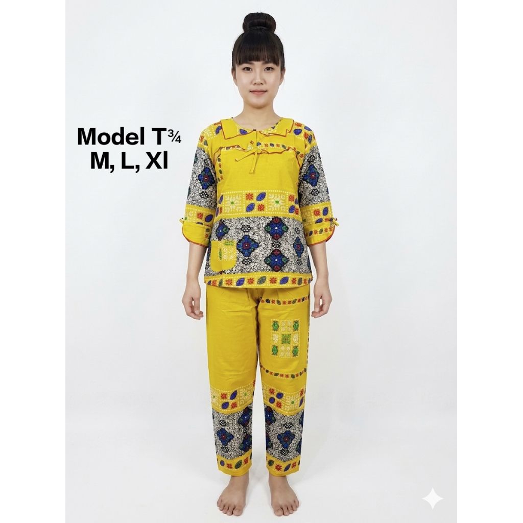 Baju tidur batik bagan siapi-api Model Desawa