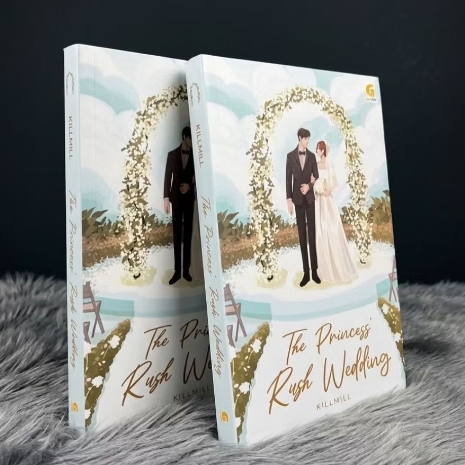 Buku novel The Princess' Rush Wedding