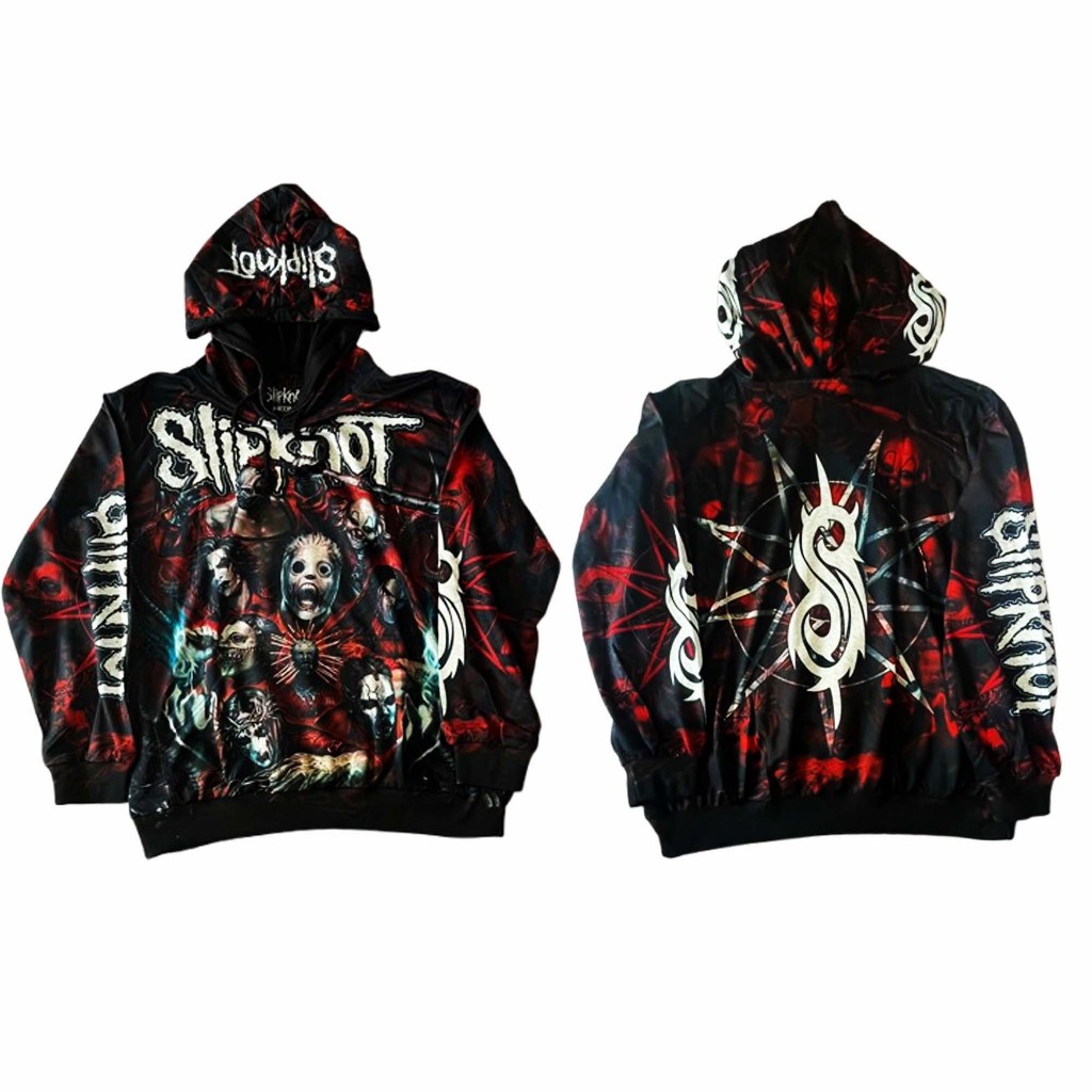 JACKET | HOODIE | SLIPKNOT | ORIGINAL | BAND | ICON RED