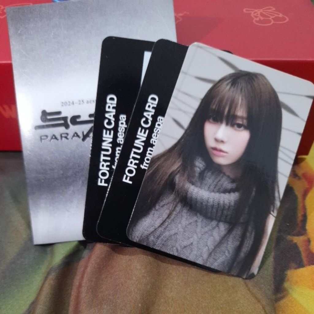 Photocard Winter Aespa synk