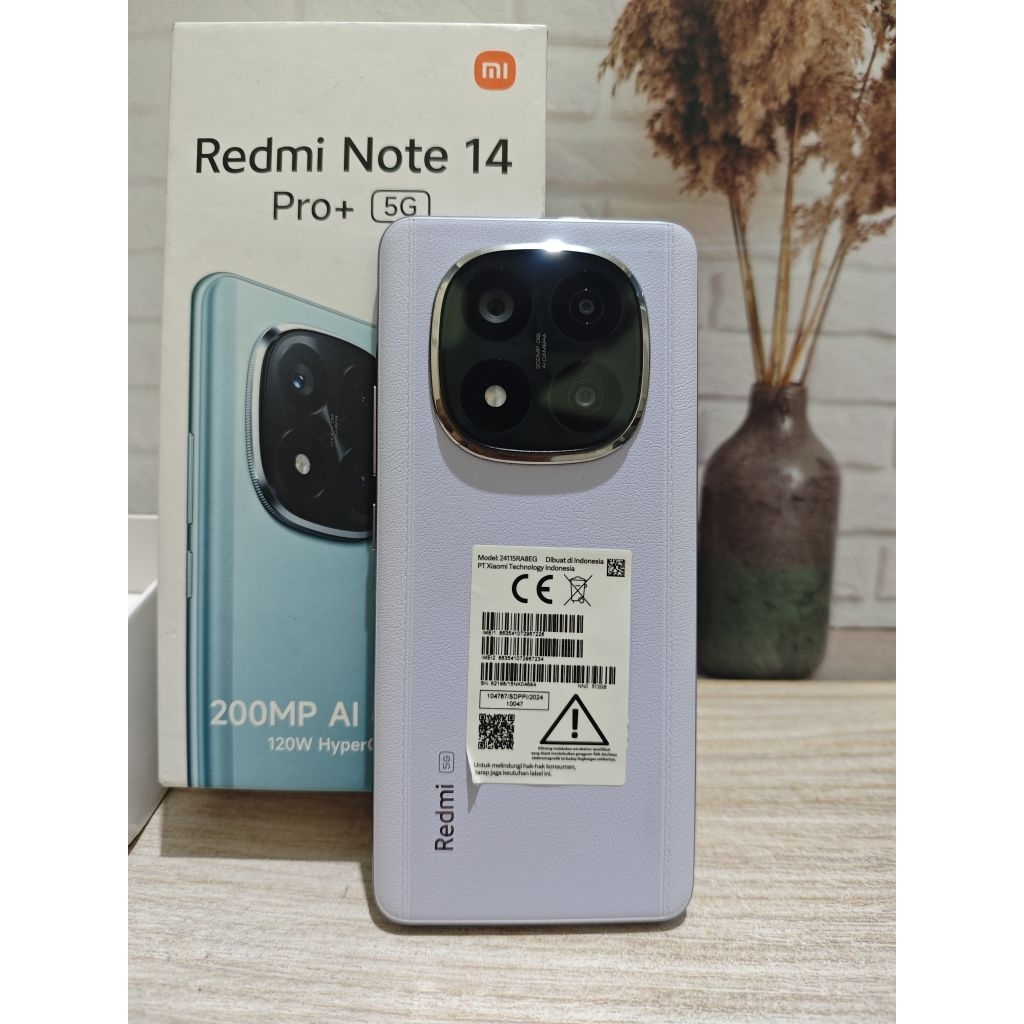 Xiaomi Redmi Note 14 Pro Plus 12/512 Second Original