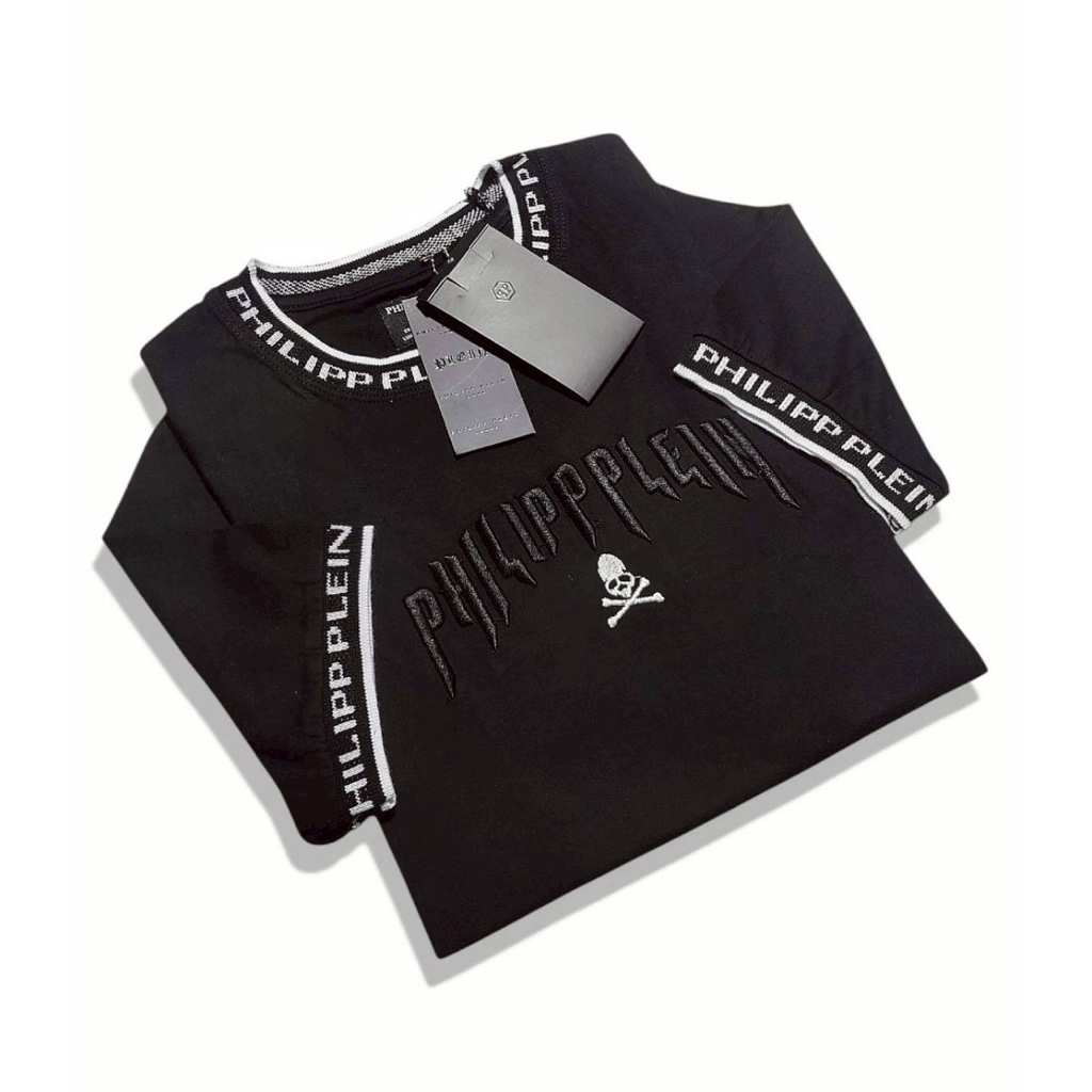 Kaos Philip Plein Original 100% Premium Full Bordir