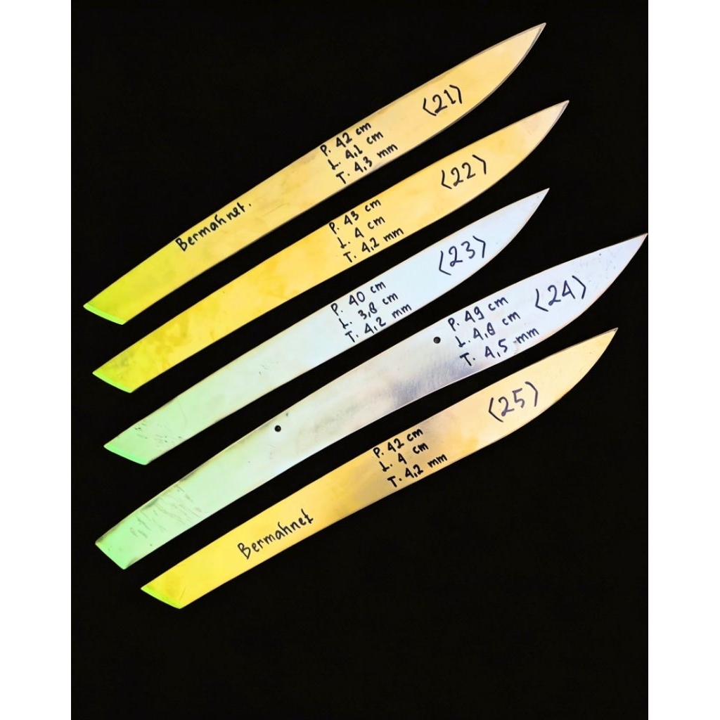 GOLOK/PARANG BLANG BAHAN BAJA D2 ALAT BERKEBUN